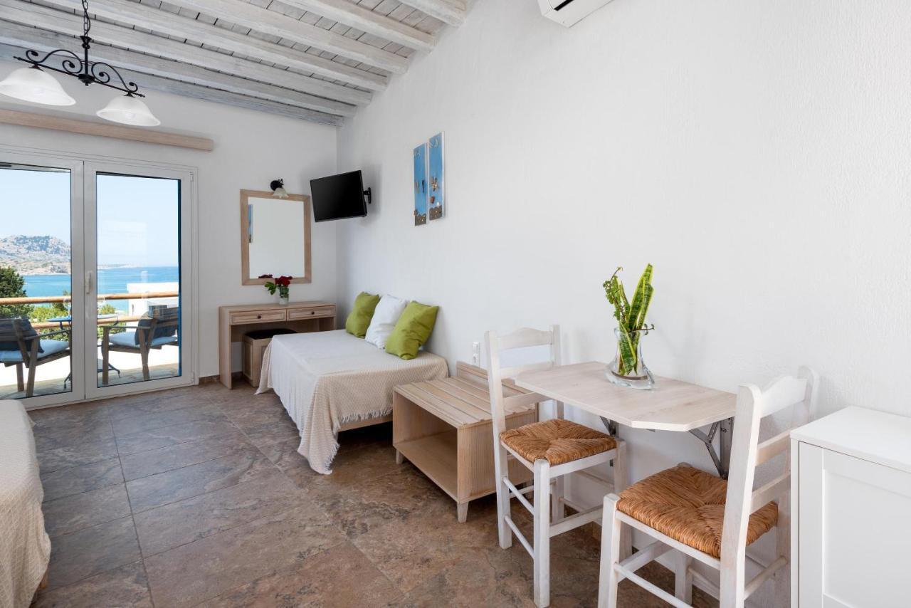 Agnanti Beach Apartments Archangelos  Eksteriør bilde